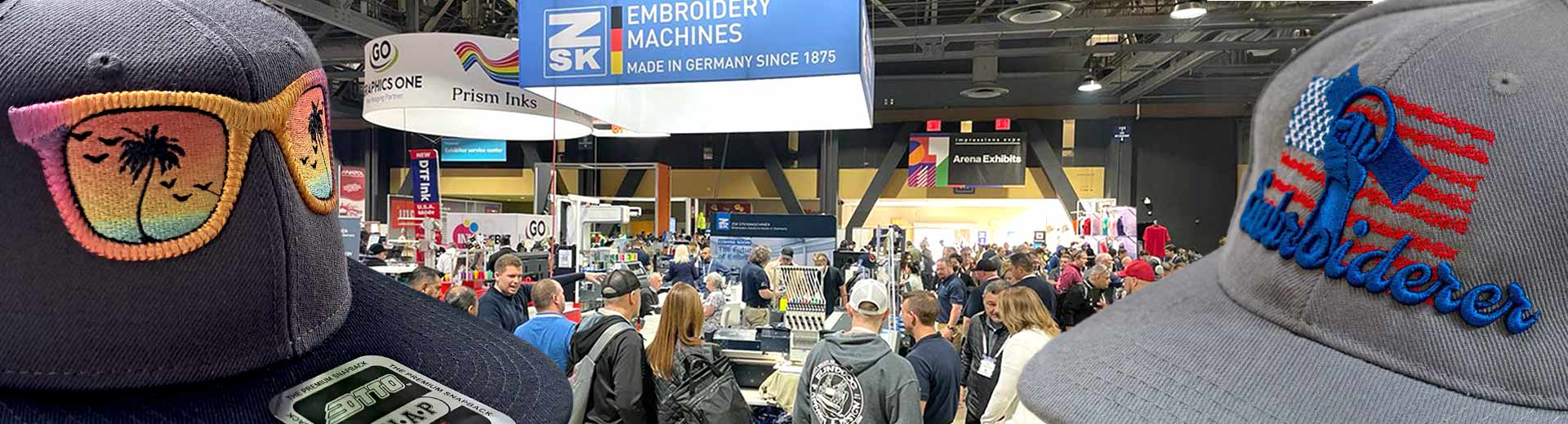 ISS Long Beach 2024 See ZSK Embroidery Machines