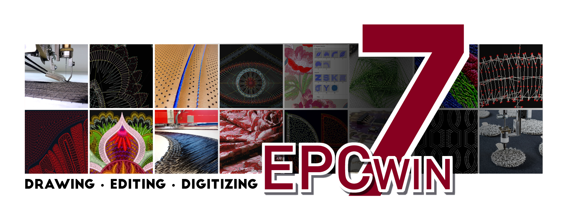 EPCwin 7 - Die neue Version der Software für die professionelle Stickerei und Technischen Sticksysteme
