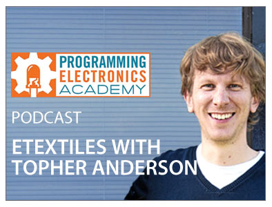 Podacast - E-textiles with Dr. Topher Anderson, ZSK STICKMASCHINEN Manager Technical Embroidery systems