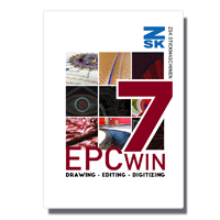 EPCwin 7 - Brochure on embroidery software for professional embroidery and technical embroidery systems (English, PDF)