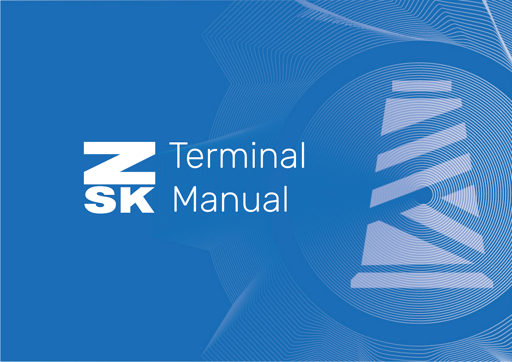 ZSK Terminal Manual