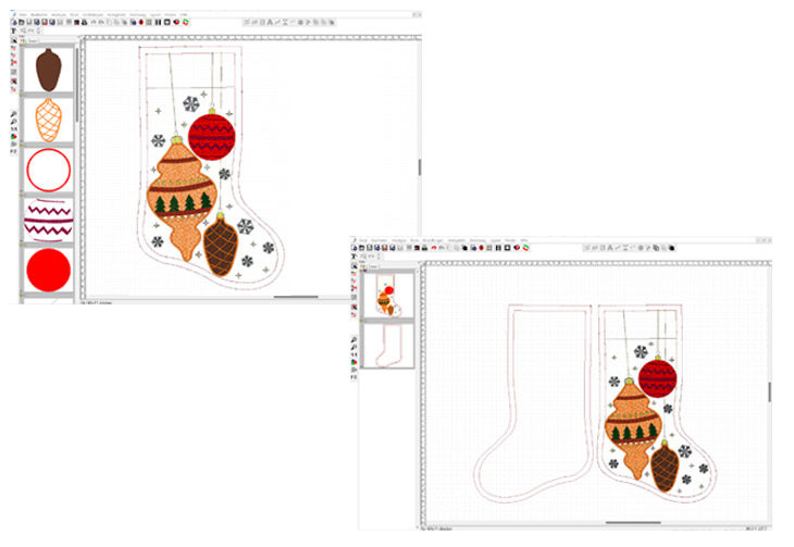 ZSK STICKMASCHINEN - Christmas challenge