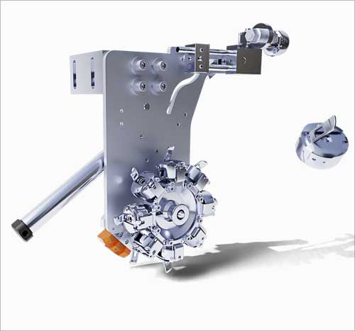 ZSK Automation - Large capacity rotary hook and suitable Auto
Select bobbin changer